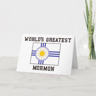 Mormonflagga Kort