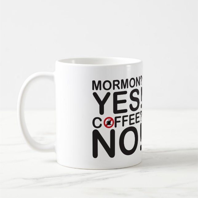 Mormonkaffemugg Kaffemugg (Vänster)