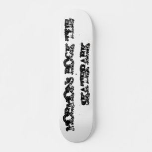 MORMONS VAGGAR SKATEPARKEN MINI SKATEBOARD BRÄDA 18,5 CM