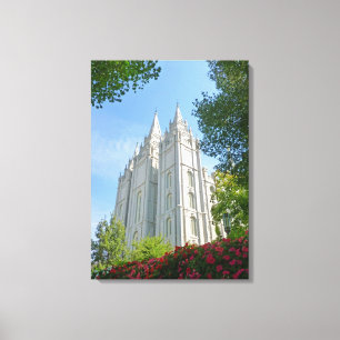 Mormontempel Canvastryck