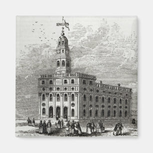Mormontempel på den salt sjön, 1854 magnet