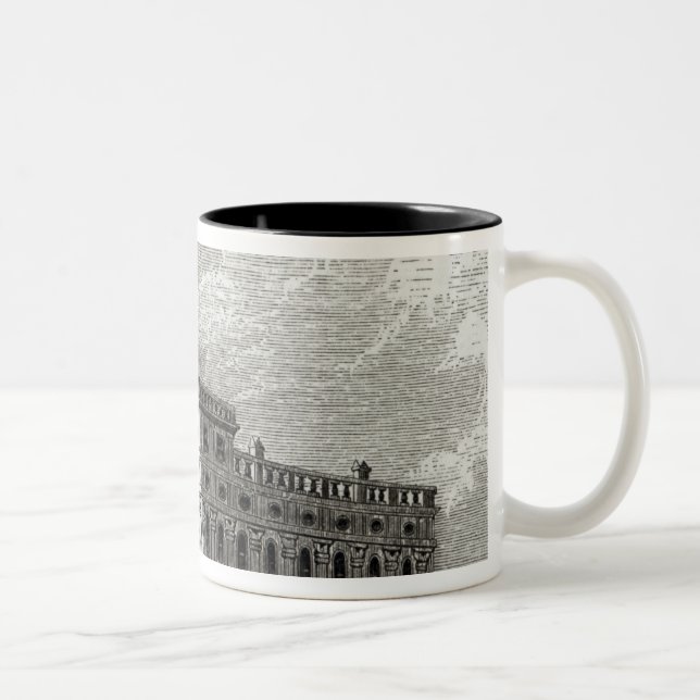 Mormontempel på den salt sjön, 1854 Två-Tonad mugg (Höger)