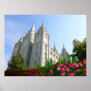 Mormontempel Poster