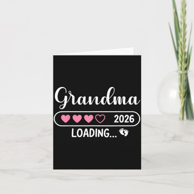 Mormor 2026 Laddar Ny Mormor Est 2026  Kort (Framsida)