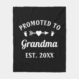 Mormor Abuela Nonna Nanna befordrade farmor Fleecefilt