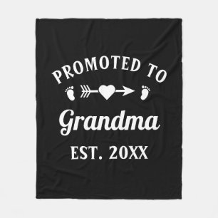 Mormor Abuela Nonna Nanna befordrade farmor Fleecefilt