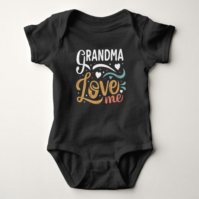 Mormor älskar mig t shirt (Framsida)