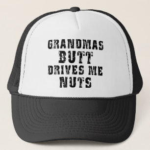 Mormor ända kör mig den tokiga gåvan truckerkeps