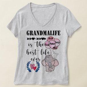 Mormor är den bästa Personligen, mormor T Shirt