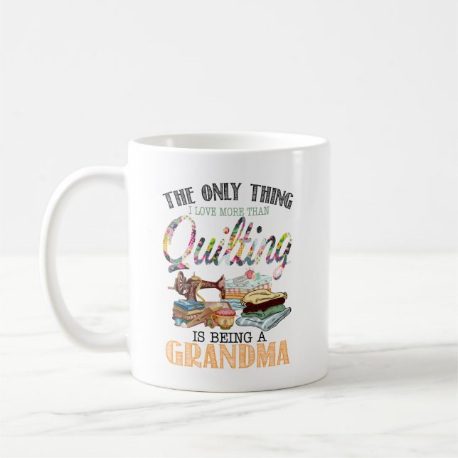 Mormor är den enda Sak I-Kärleken som är mer än fj Kaffemugg (Vänster)