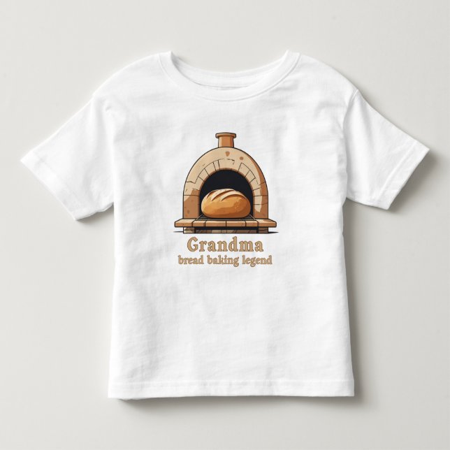 Mormor är en legend inom brödbakning t shirt (Framsida)