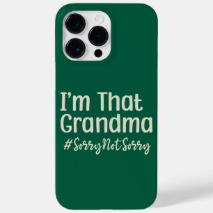 Mormor är ledsen, men jag är inte ledsen