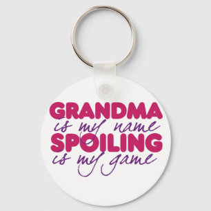 Mormor är min namn nyckelring