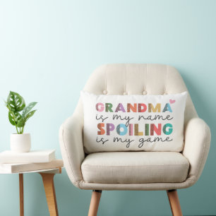 Mormor är min Namn som förstör mitt spel Lumbarkudde