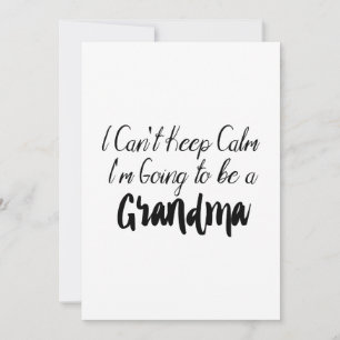 Mormor att bli - befordrad till mormor