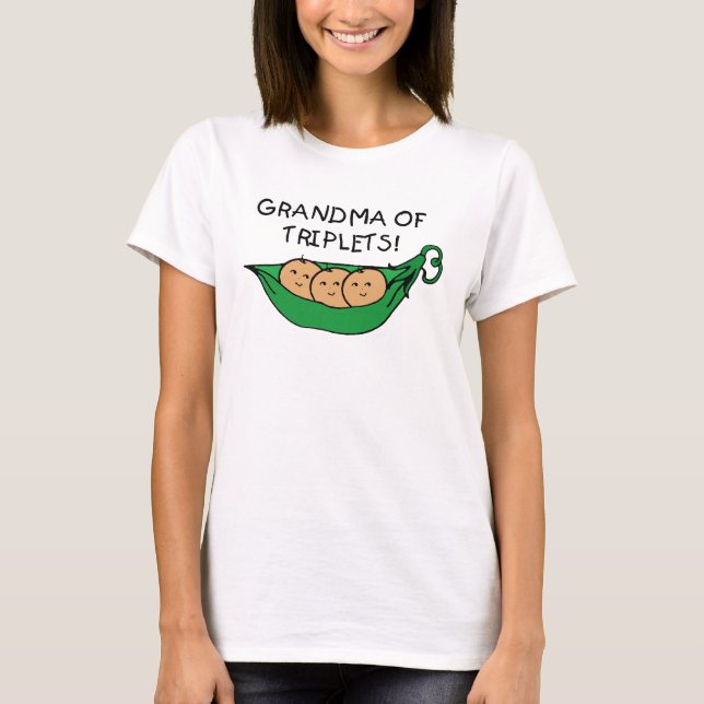 Mormor av Tripletspoden Tee (Framsida)
