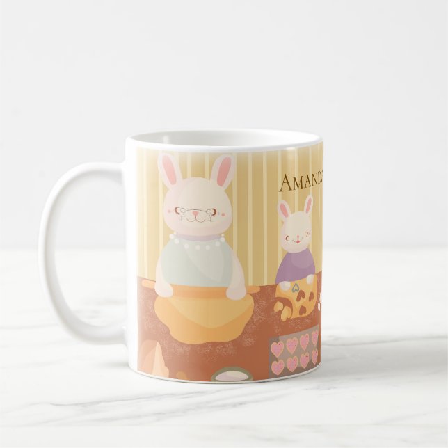 Mormor bakar kakor kaffemugg (Vänster)