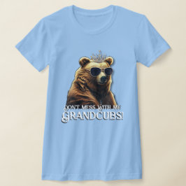 Mormor Bear " inte med mina morcubbor" T Shirt