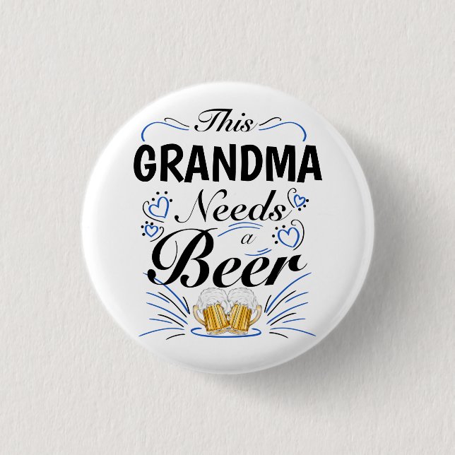 Mormor behöver öl knapp (Framsida)