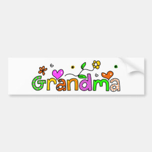 Mormor Bildekal