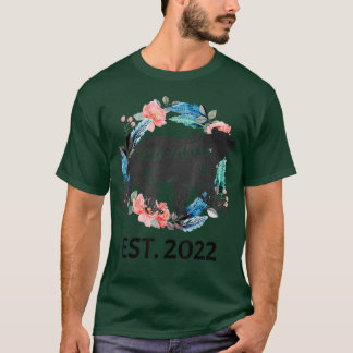 Mormor björn est 2022 nyfödd bebis gravid mor t shirt
