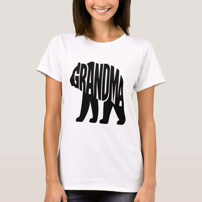Mormor Björn T Shirt (Framsida)