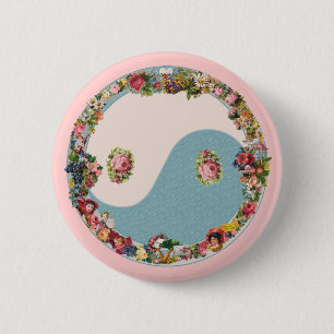 Mormor blom- Yin Yang Knapp