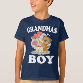 Mormor Boy Kärlek Grandson Gift T-Shirt