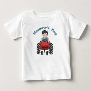 Mormor Boy Trator Tee Shirt