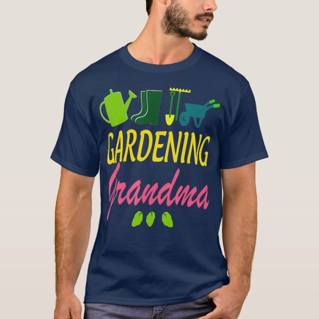  mormor charming  älskare för t shirt (Framsida)