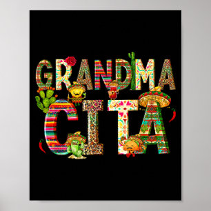 Mormor cita cinco de mayo fiesta mexikansk matchan poster