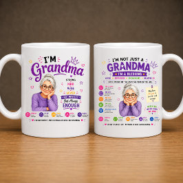 Mormor Citat Design | Present till Mormor Kaffemugg