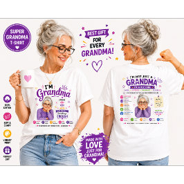 Mormor Citat Design- Vintage Mormor Illustration T Shirt