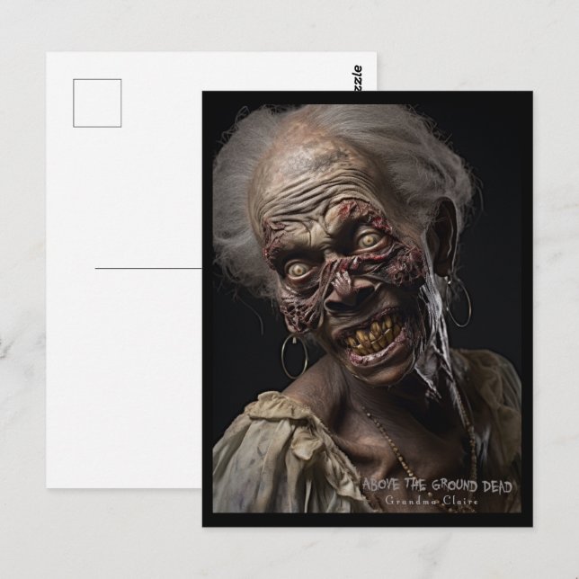 Mormor Claire Vykort (Fram/baksida)