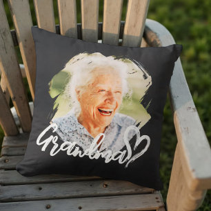 Mormor Cool Modern Enkel Grunge Kudde