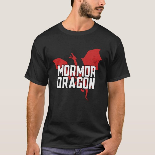 Mormor Dragon  Mother s Day T Shirt (Framsida)
