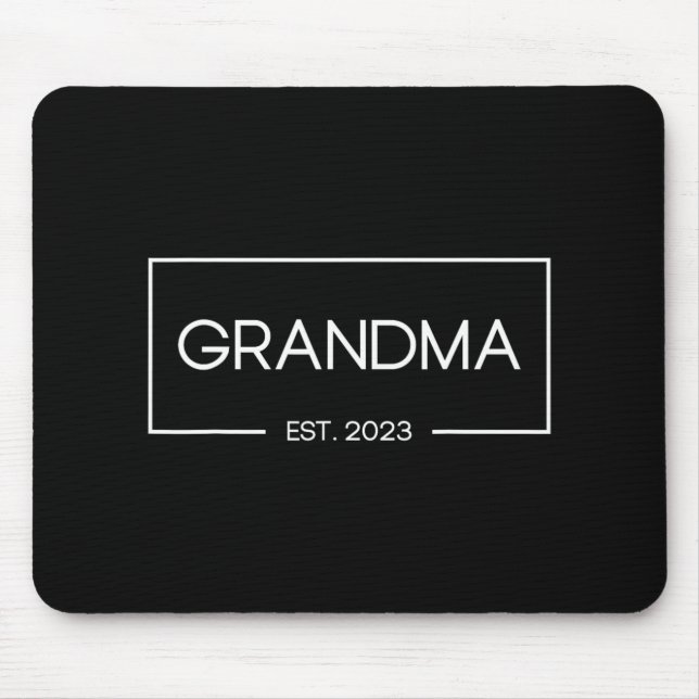 Mormor Est 2023 Ny Mormor Första Gången  Musmatta (Framsidan)