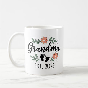 Mormor Est 2026 - Graviditetsbekännande Kaffemugg