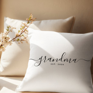 Mormor Est År Mors Dag Present Kudde