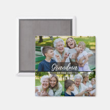 Mormor Est. Vit skrift 3 foto