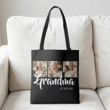 Mormor Established Script Svart 3 Foto