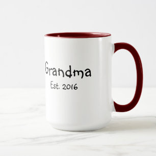 Mormor - etablerad 2016 - 15 uns kaffemugg