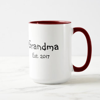 Mormor - etablerad 2017 - 15 uns kaffemugg