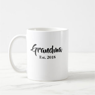Mormor Etablerad 2018 Mugg