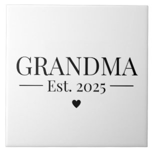 Mormor etablerad 2025 kakelplatta