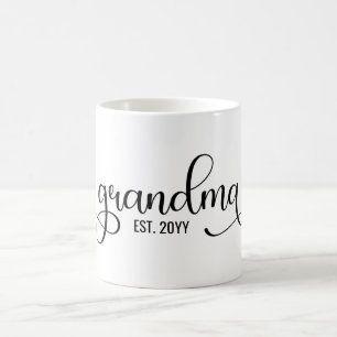 Mormor etablerad, Gigi Grandmor gifts Kaffemugg