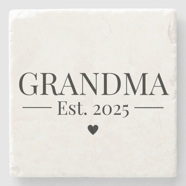 Mormor etablerade 2025 stenunderlägg (Framsidan)