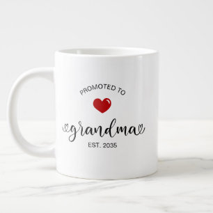 Mormor etablerade ny mormorsgåva jumbo mugg