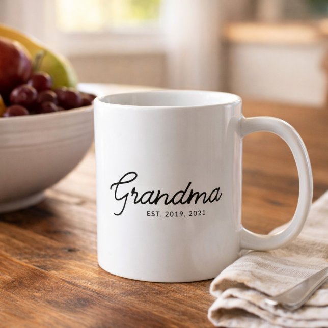 Mormor etablerade ny mormorsgåva kaffemugg (Skapare uppladdad)