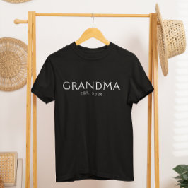 Mormor etablerade ny mormorsgåva t shirt